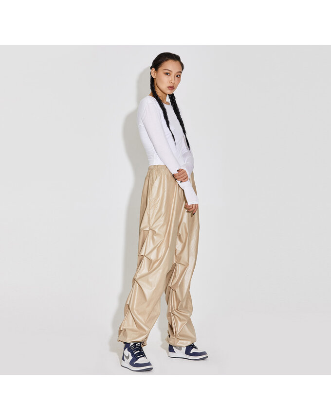OVER PINTUCK DRAWSTRING PANTS_T316BT700