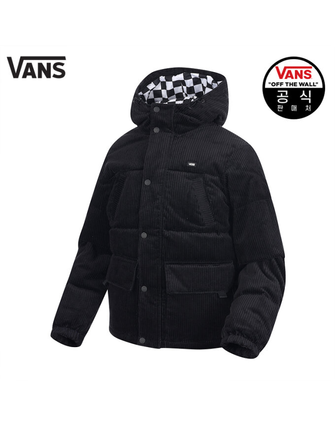 (공용) 코듀로이 다운 자켓_VN000FC9BLK1