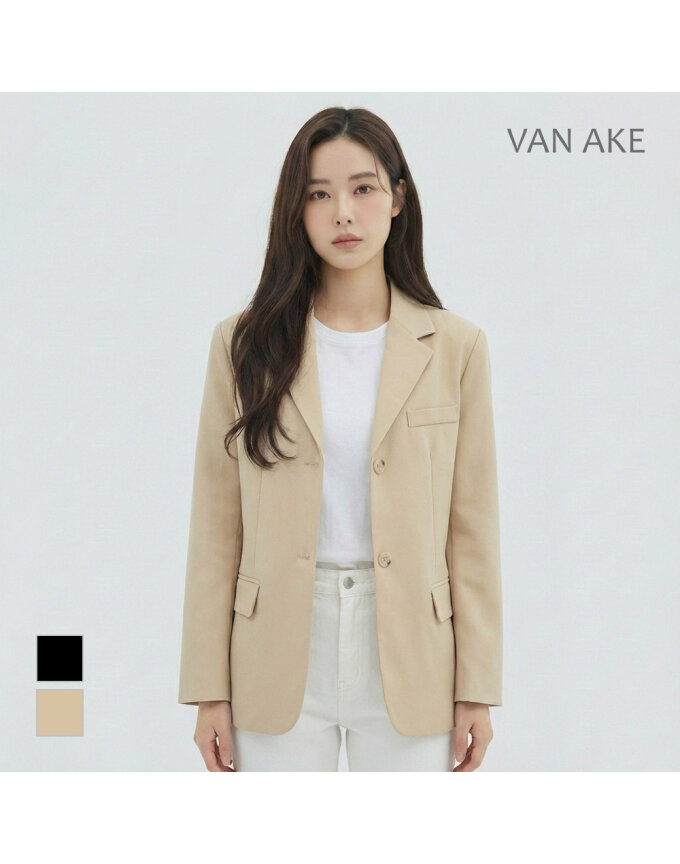 [반에이크] 심플 투버튼자켓_VB35JKQ404Z