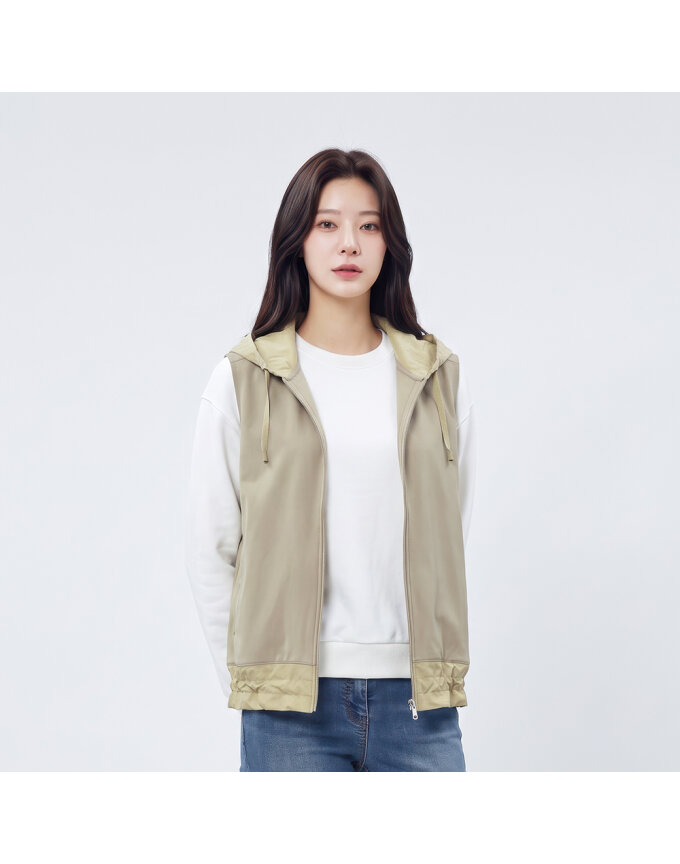 저지믹스 후드 베스트_1J61403