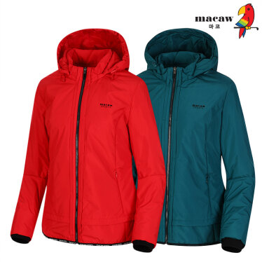 (여성)밑단 로고 라인 패딩 점퍼 MMW3PJ82