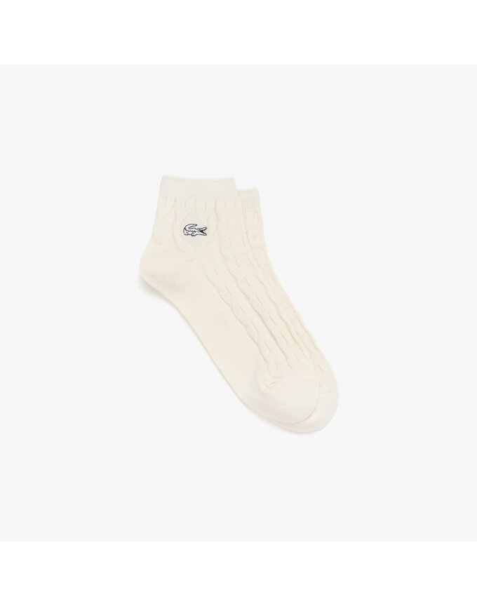 (여성) 케이블 앵클 양말_RA034E-55G_XFJ