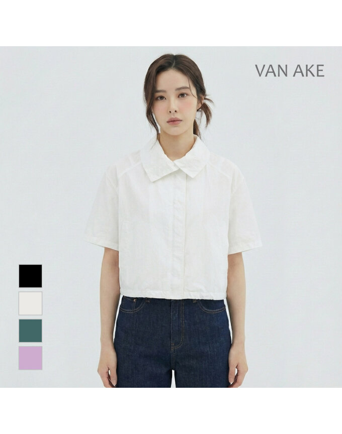 [반에이크] 오버핏 반팔점퍼_VB35JPUD02Z