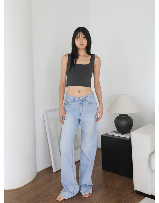 TG LIGHT BLUE STRAIGHT JEANS_T316DE402