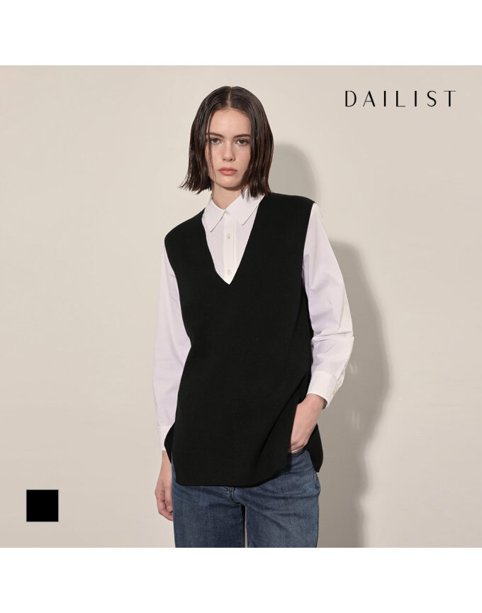 [DAILIST] 베이직 니트 베스트_MDBBV4F7331
