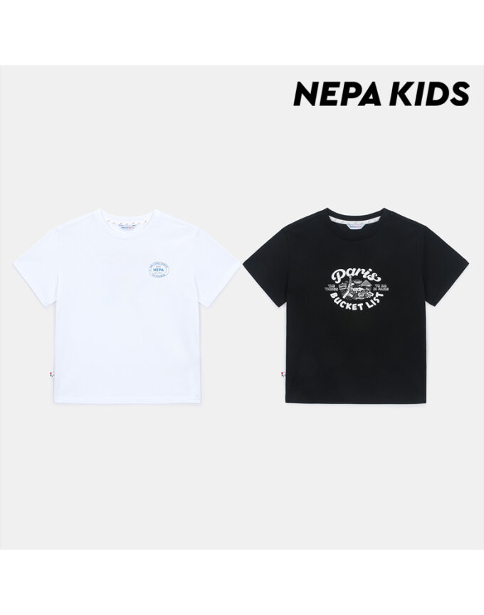 (키즈) 파리 베이직 티셔츠_KKD5325