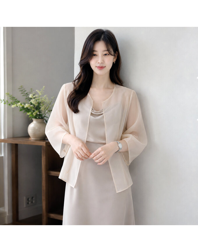 [귈림] 오간자 시스루  가디건(G4MBL096P)