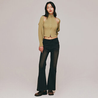 STRETCHY SLIM-FIT BOOTCUT JEANS_T513DE401