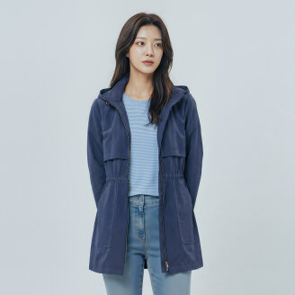 면터치폴리 후드탈착 롱 점퍼_1I21303