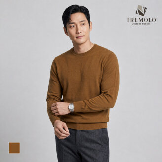 [TREMOLO] 워셔블 라운드 니트_TRNBR3Z8421