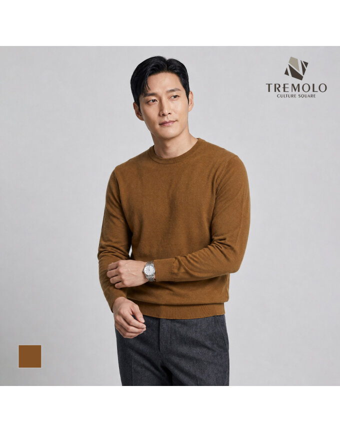 [TREMOLO] 워셔블 라운드 니트_TRNBR3Z8421