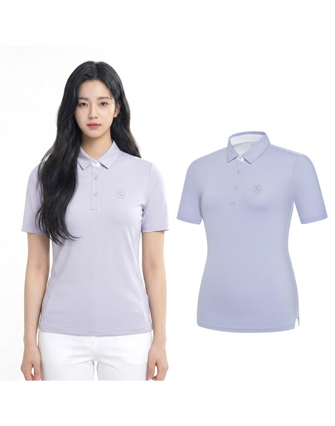 콜핑 여성 냉감 UV차단 등산 냉감 반팔 카라 티셔츠 KSC481RT8W