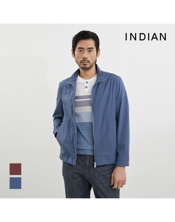 [INDIAN] 낮은에리 홑겹 점퍼_MITCL4M3201