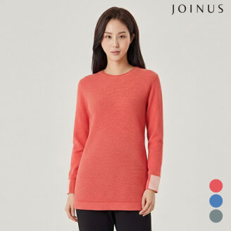 라운드넥 사선 니트_JAAS2-CSL010