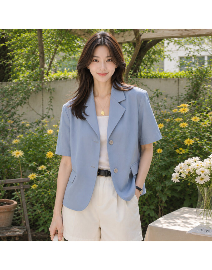 [귈림] 썸머 반팔 블레이저 자켓(G4MJK042P)