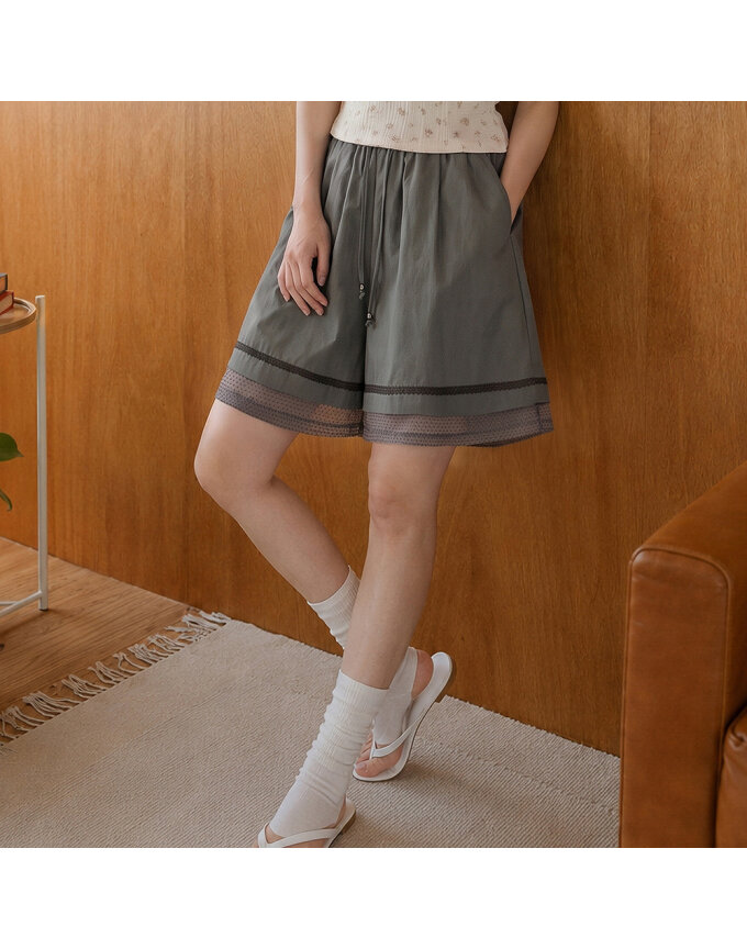 도트 레이어드 코튼 쇼츠_T611BT775