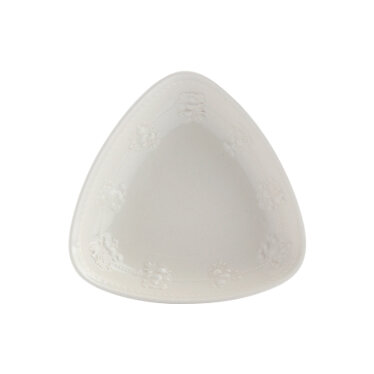 [웨지우드] 페스티비티 12cm 삼각접시 1p (아이보리)