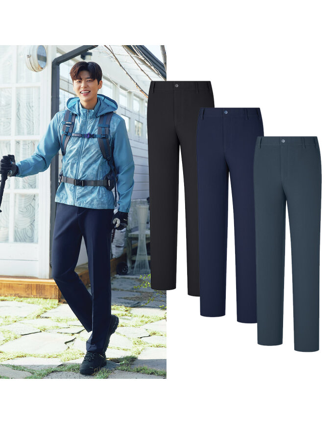 콜핑 남성 봄 하이쿨 등산 바지 국민바지250 KUP0812M