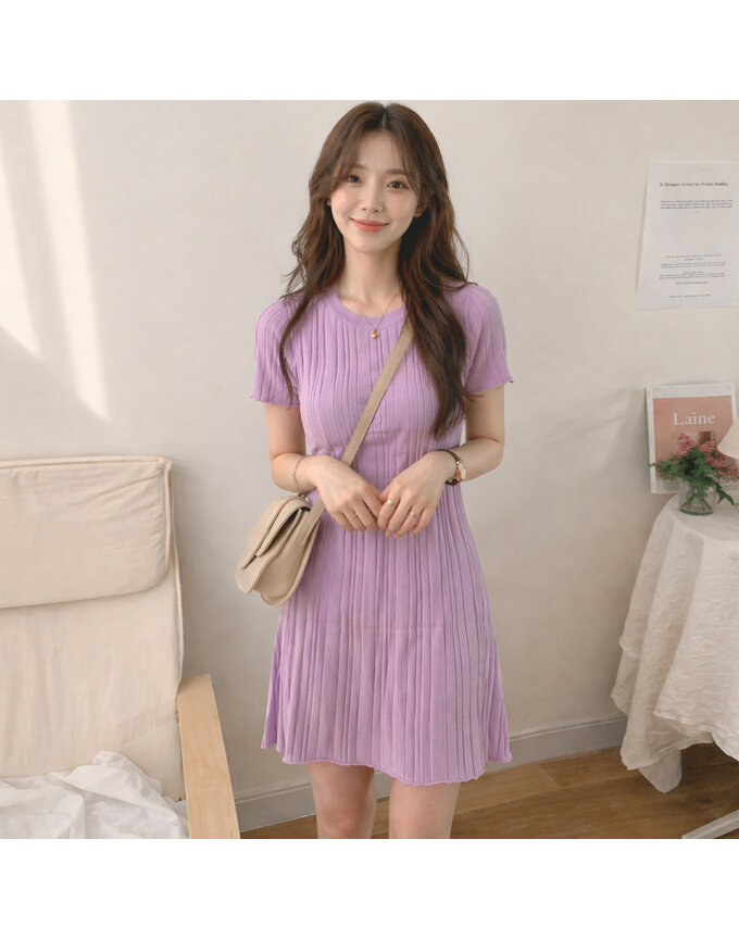 [귈림] 클래식 골지 미니 니트 원피스(G6MOP003P)