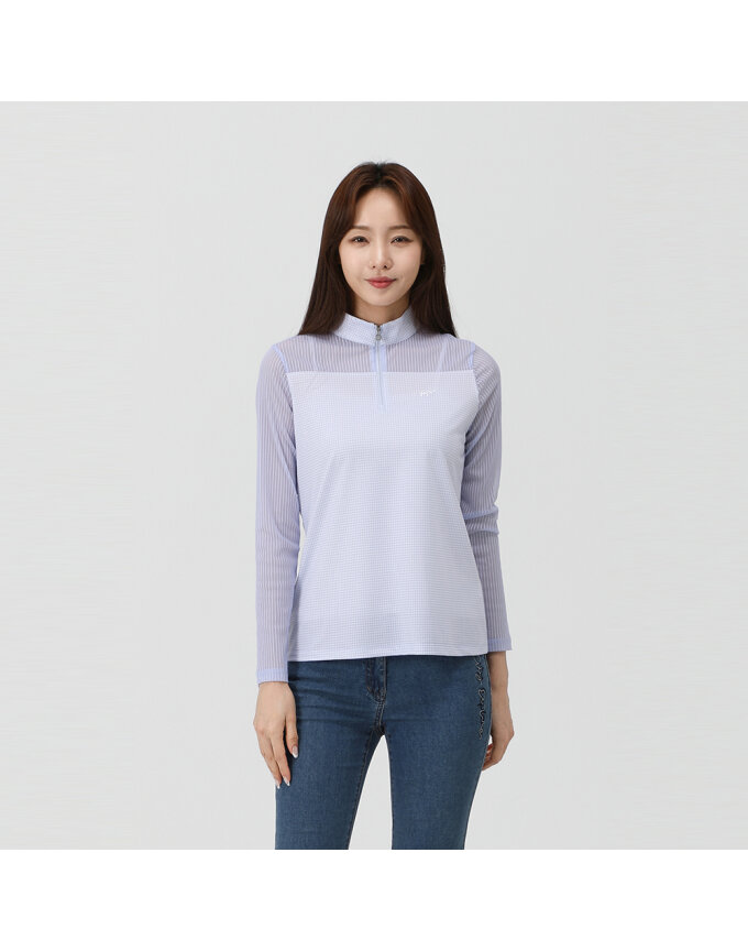 지도리 반집업 티셔츠_1K45437