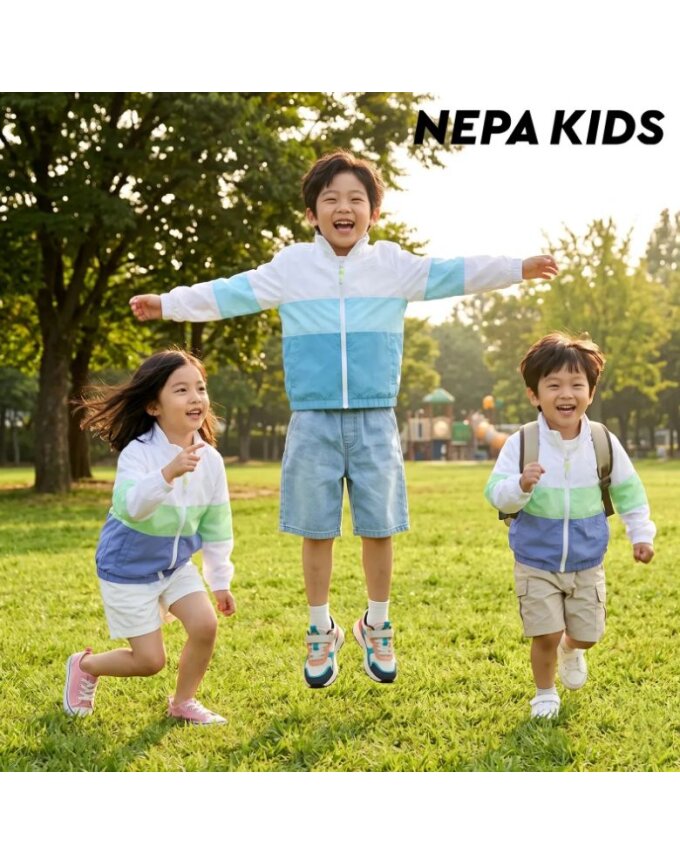 (키즈)컬러블록 자켓_KID0606