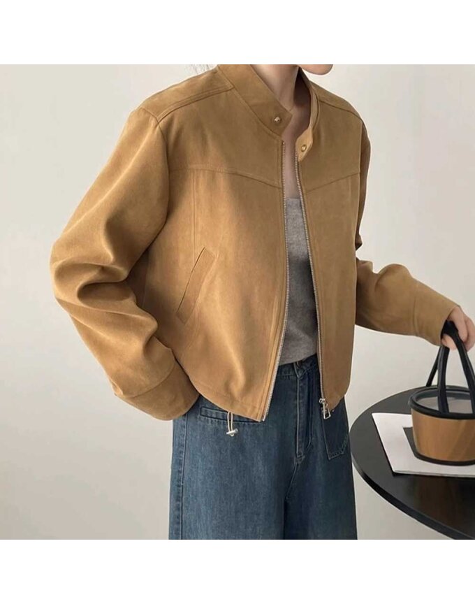 여성 데일리 간절기 투웨이 라이더 집업 자켓 WON-WJP-WFJCZ5W