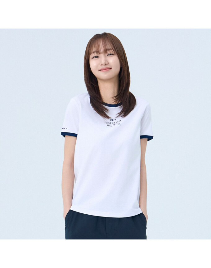 [공식] 여성 호렌 링거 반팔 티셔츠 OWTRO6152-101