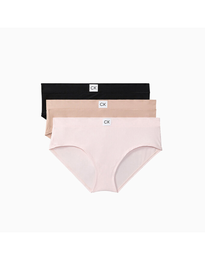 여성 마이크로 립 3PK 로우라이즈 힙스터_QP3492ONC0
