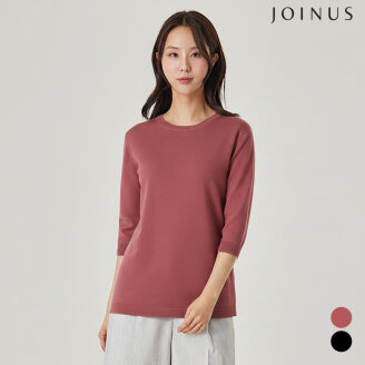 라운드넥 반팔 니트_JAAW0-CSL800