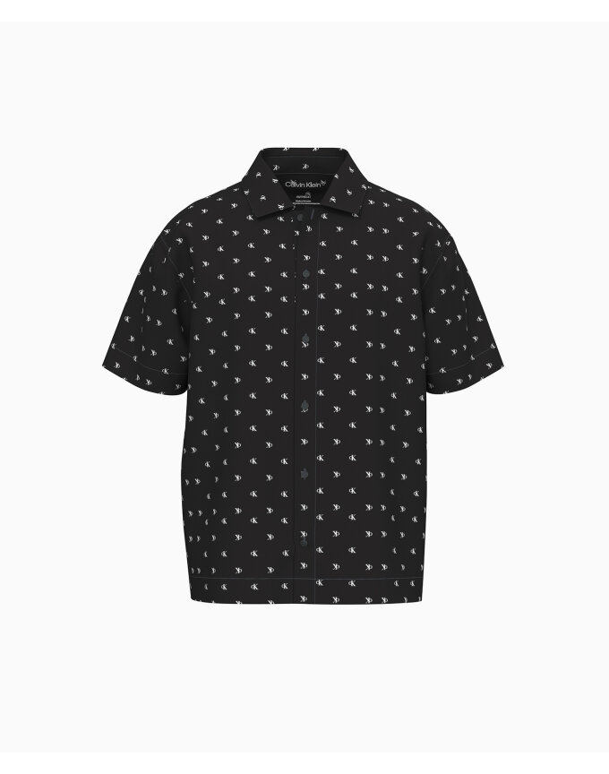 남성 코튼 포플린 슬립 숏 슬리브 탑_NM2694PCS
