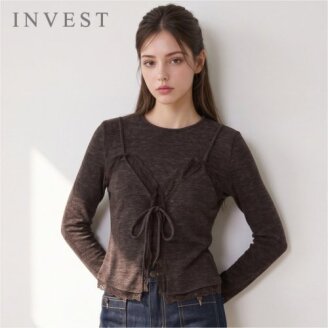레이스 뷔스티에 레이어드 니트_INI6F1KT2041