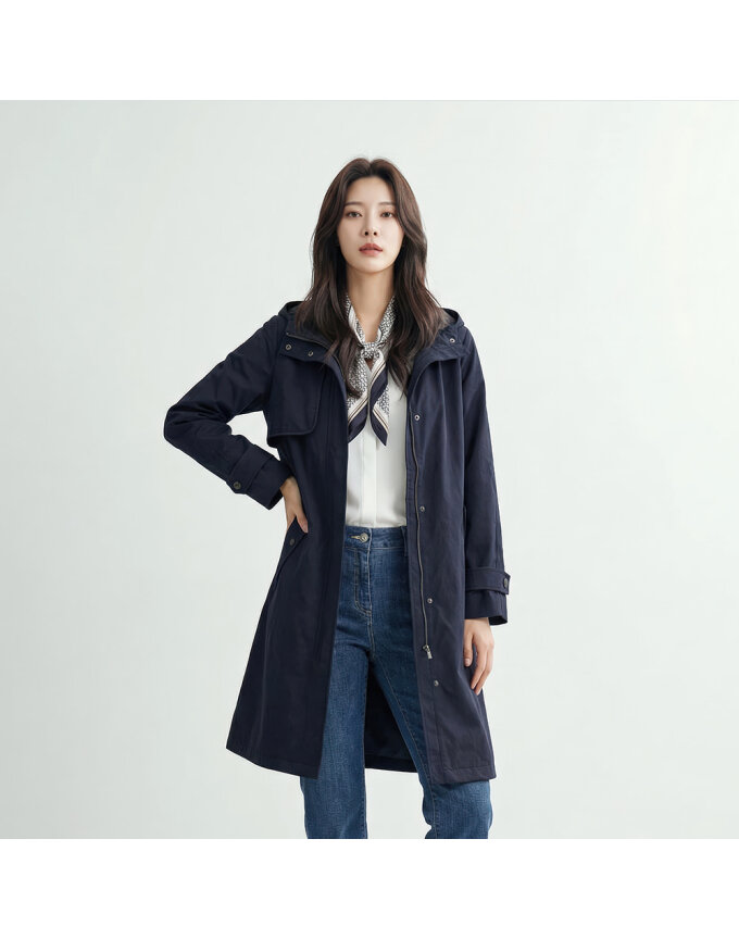 탈부착 후드 베스트 코트_1J21101