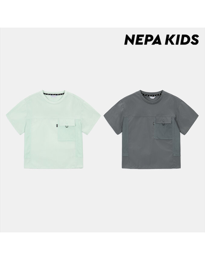 (키즈)테시트 우븐 티셔츠_KKD5318