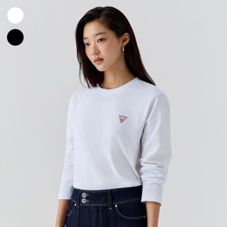 [ON] 유니 미니로고 긴팔티셔츠 NQ3KE401