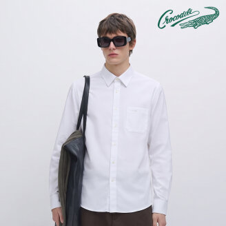 P/C 자가드 SOLID 셔츠 CDAA7YS3405