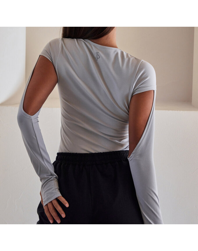 HIGH TENSION OPEN SLEEVE TOP_T216TP121