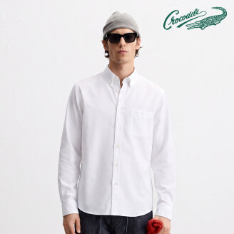 P/PU 선염 자가드 스판 셔츠 CDAA7YS3404