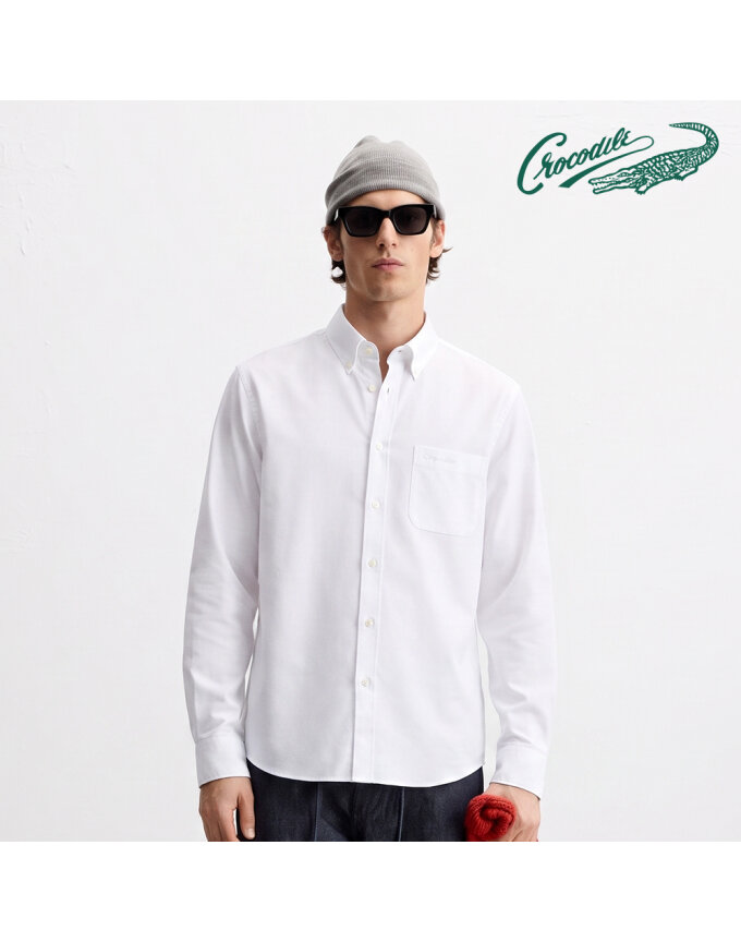 P/PU 선염 자가드 스판 셔츠 CDAA7YS3404