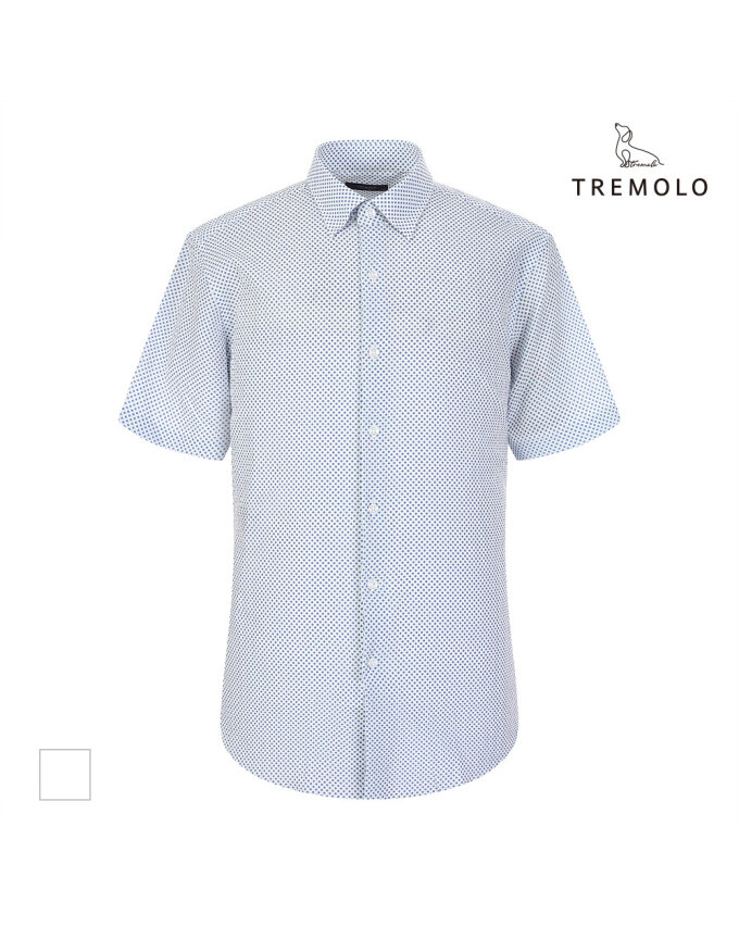 [TREMOLO] 에어홀 프린트 D셔츠_TGNTS3M3431