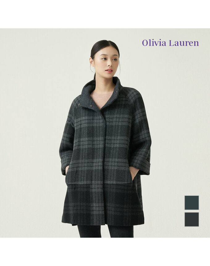 [OLIVIA LAUREN] A라인 핸드메이드 코트_VOCEAXWA231