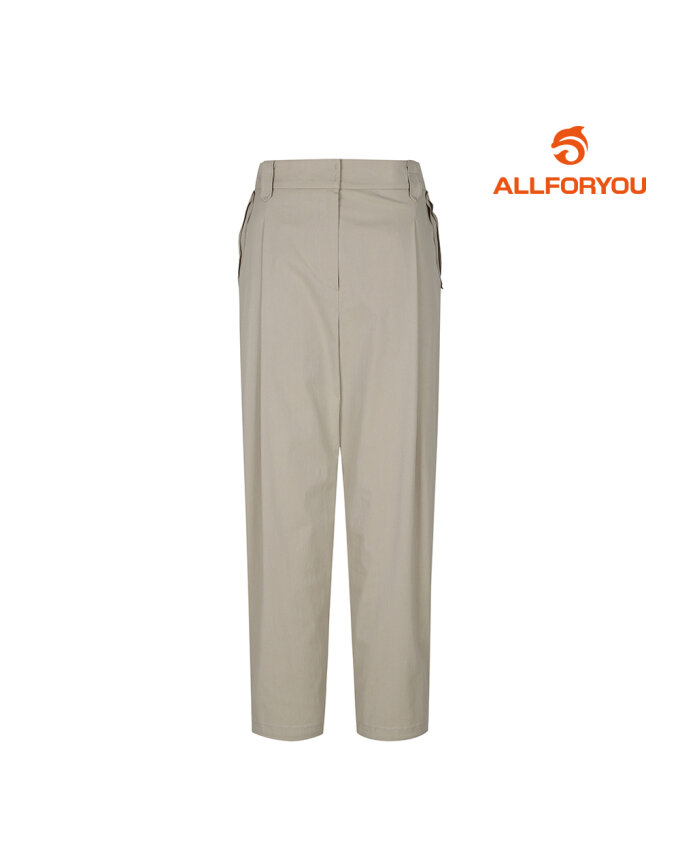 [올포유] 여성 바텍 포인트 코튼 혼방 배기 팬츠 ALPTM3221-509