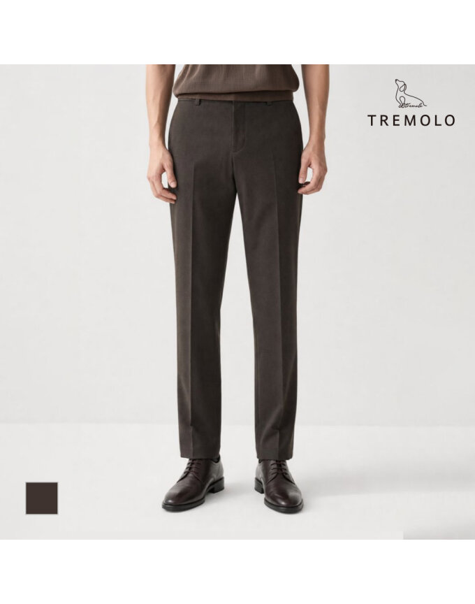 [TREMOLO] 면프린트 긴바지_TRHDL4F9111