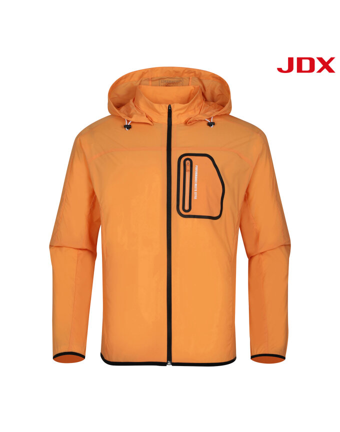 [JDX] 남성 아이스샷 펀칭 후드 바람막이 점퍼(X1WJV2101OR)