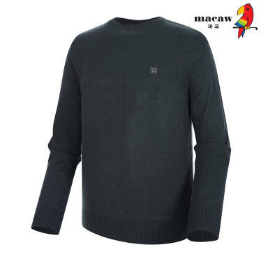 (남성)라운드넥 디자인 니트 MNM4SW92