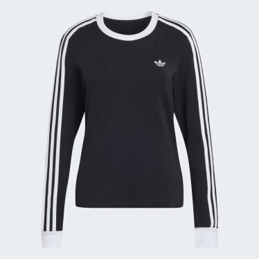 [AK평택점] [아디다스] 3-스트라이프 롱 슬리브 슬림 핏 티셔츠 (KD7964)