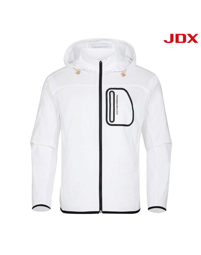 [JDX] 남성 아이스샷 펀칭 후드 바람막이 점퍼(X1WJV2101WH)