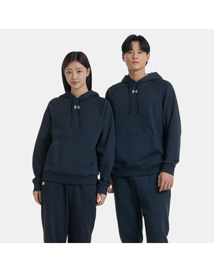 UA 라이벌 플리스 남성 후드티_1379757-001