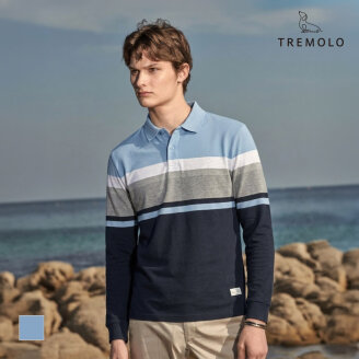 [TREMOLO] Y에리 패턴물 티셔츠_TRHAL5SC541