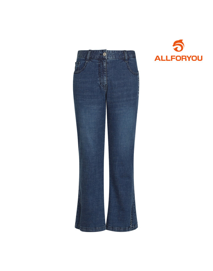 [올포유] 여성 데님 밑단 절개 부츠컷 팬츠 ALPJM4151-906