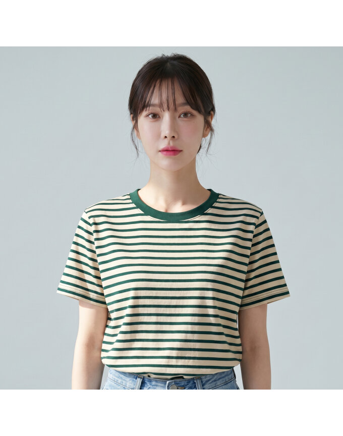 KARRA 크레파스라인티셔츠_A4M0240